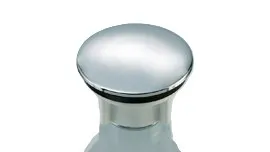 Dekkplugg til kjøkkenvask Ø35mm hull krom