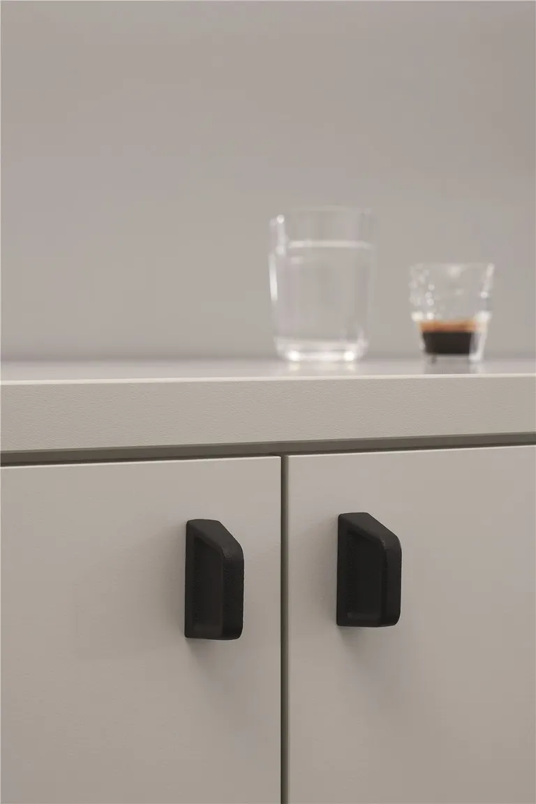 Knott 3020 Furnipart Pagoda 32mm Matt Sort / Støpejern