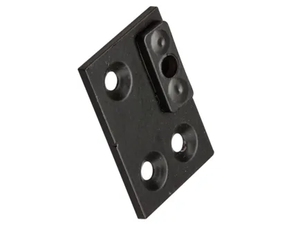 Sinklist Kappbar Høyre/Venstre Flens Sort/Hvit 