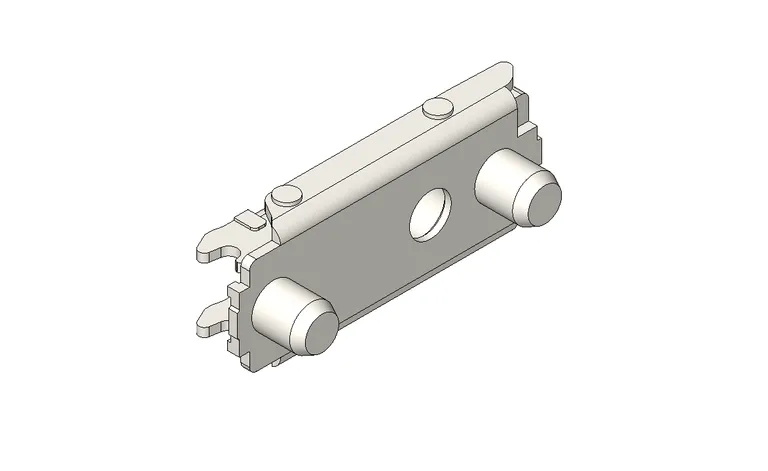 Monteringsplate Blum H0 20mm Euroskrue M/Exenterskruer