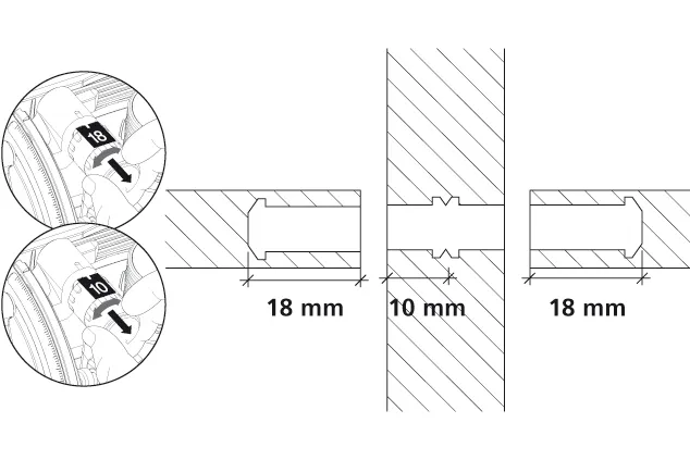 Lamello Tenso P-14 U/Preload Klips