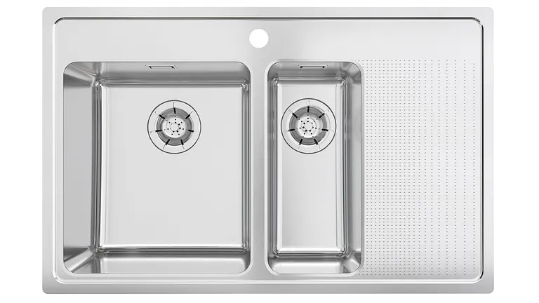 Kjøkkenvask Stala One 1,5 Kum M/Rille One-TD L34-17 / R17-34