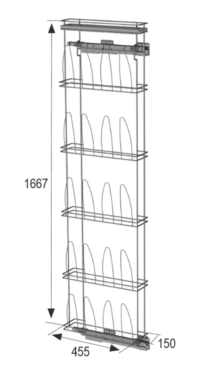 Skouttrekk Pelly Optimum Sølv - Høyre / Venstre